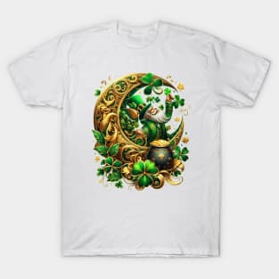 Green And Gold Shamrock T-Shirt